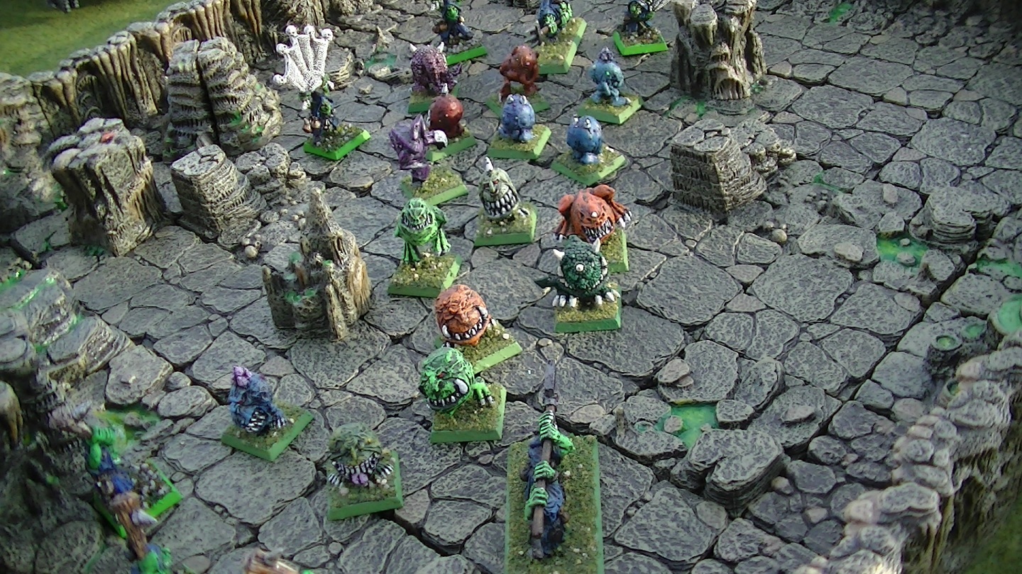 Warhammer Squig Hunters Terrain example.